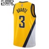 Dres Indiana Pacers Chris Duarte 3 Jordan 2022-23 Statement Edition Navy Swingman - Dječji